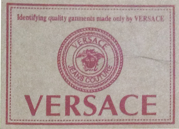 Mác quần Jean Versace - In Tem Nhãn Đoài Phú - Công Ty TNHH Dịch Vụ Thương Mại Đoài Phú